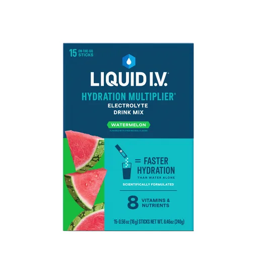 Liquid IV Electrolyte Drink Mix - Watermelon Flavor