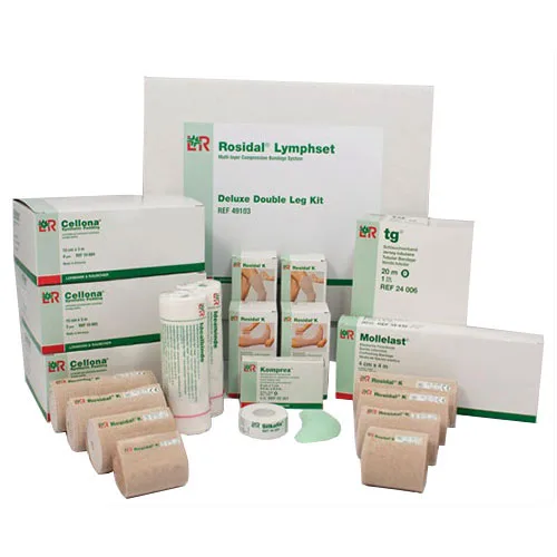 Lohmann and Rauscher Rosidal® Lymphset, Deluxe Double Leg