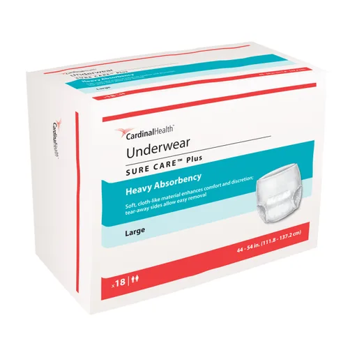 Cardinal Health Sure Care™ Plus Underwear - Large