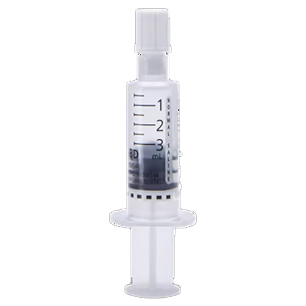 BD PosiFlush, Prefilled Normal Saline Flush 3 mL Syringe, 3 mL, Saline Fill