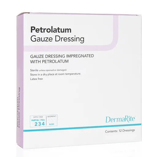 Sion Brands Petrolatum Impregnated Gauze, 3" x 9"