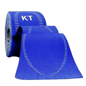 KT Tape Pro, Synthetic, 20 Pre-Cut 2" x 10" Strips, Sonic Blue