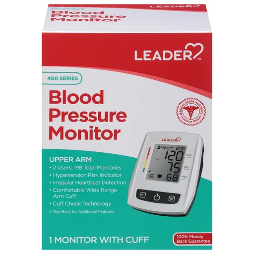 Leader Automatic Blood Pressure Monitor, 400 Series