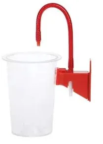 Cardinal Health Medi-Vac Suction Canister for Wall Mount, 1000cc