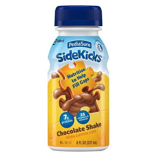 Abbott PediaSure SideKicks High Protein Nutritional Shake, Chocolate Flavor, 8 oz