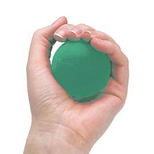 TheraBand Hand Exerciser, Intermediate Level 1, Green