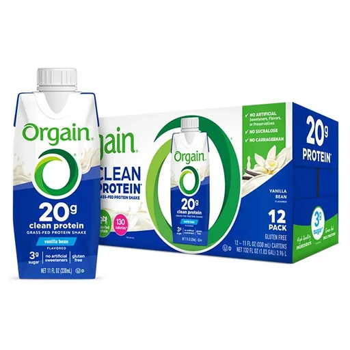Orgain Organic Clean Protein Shake - Vanilla Bean