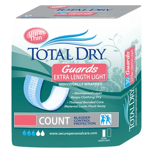 TotalDry Extra Length Incontinence Guard