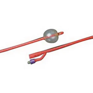Bardex Lubricath 2-Way Specialty Foley Coude Catheter, 14Fr, 30cc Balloon Capacity