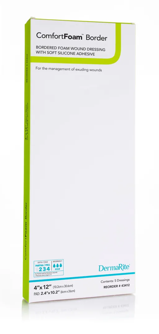 ComfortFoam Silicone Foam Border Dressing