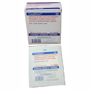 Derma Sciences CompDress Island Dressing, 6" x 6"