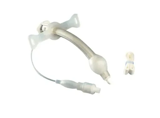 BIVONA TTS Extra Length Fixed Neck Flange Hyperflex Tracheostomy Tube, Size 8.0
