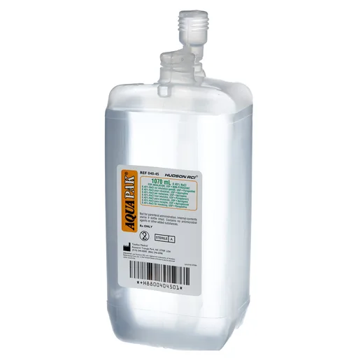 Aquapak Large Volume Prefilled Nebulizer