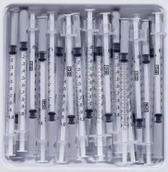 BD PrecisionGlide Allergy Syringe 27G x 3/8" 1/2mL