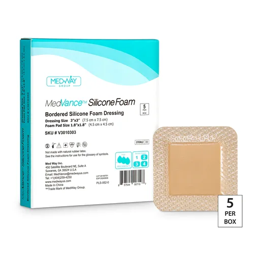 MedVance Bordered Silicone Foam Dressing