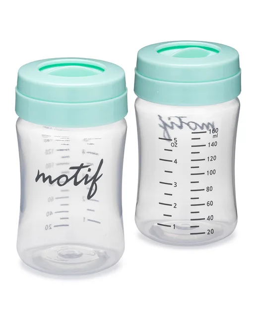 Motif Luna Milk Collection Containers