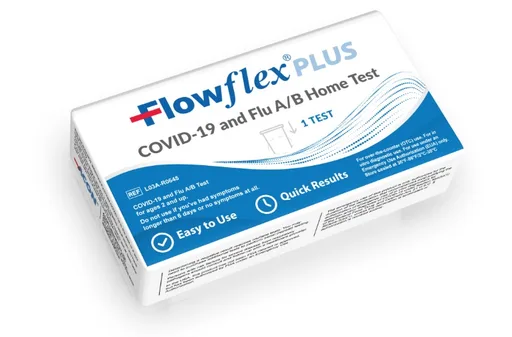 Flowflex Plus COVID-19 and Flu A/B Home Test (2 Count)