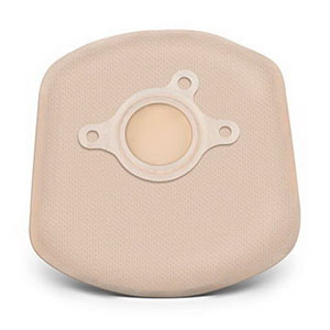 ConvaTec Little Ones Two-Piece Closed Pouch, 1-1/4" Flange, 6" L, Opaque