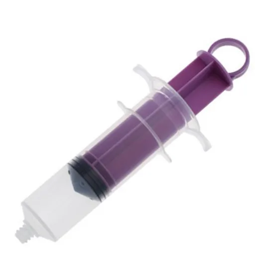 AMSure 60 mL Syringe with Thumb Control Ring, ENFit Tip, Sterile