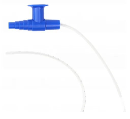 Dynarex Single Suction Catheter, Pediatric Graduated Catheter with Control Valve, 8FR