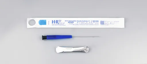 TruCath Hydrophilic Catheter 10FR, 6"