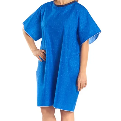 Salk Company SnapWrap Deluxe Adult Patient Gown