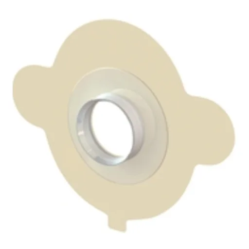 InHealth Blom-Singer Accufit Adhesive Tracheostoma Housing, Oval Extra Shape