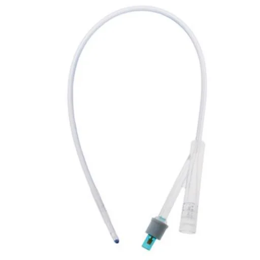 Amsino AMSure 100% Silicone 2-Way Foley Catheter 20Fr 30cc