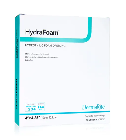 HydraFoam Hydrophilic Foam Dressing