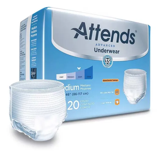Attends® Advanced Underwear, Large