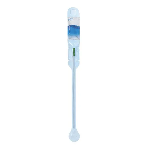 Wellspect LoFric Primo Male Hydrophilic Intermittent Catheter, 18Fr 16"