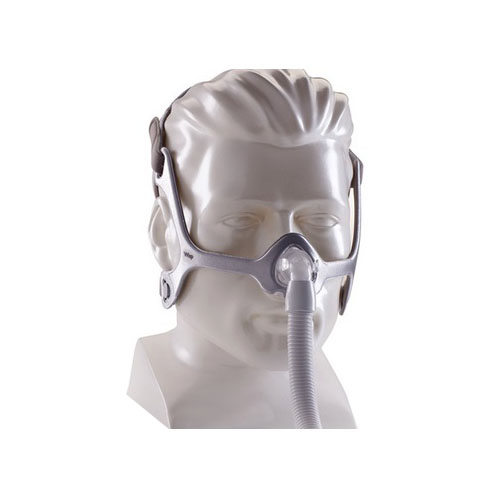 Respironics Wisp Nasal CPAP Mask, with Reversible Fabric Frame and Headgear, Large