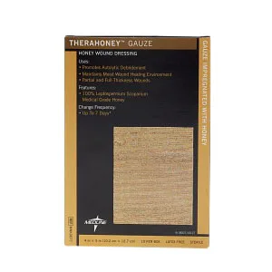 Medline TheraHoney Gauze Honey Sheet Dressing