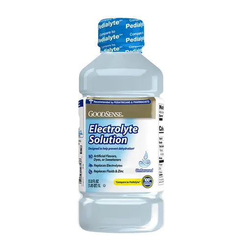 GoodSense Oral Electrolyte, Unflavored, 100 Calories per 33.8 FL Oz. (1 Liter) Bottle