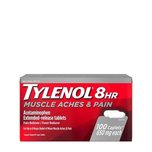 Tylenol 8 HR Muscle Aches and Pain Caplets