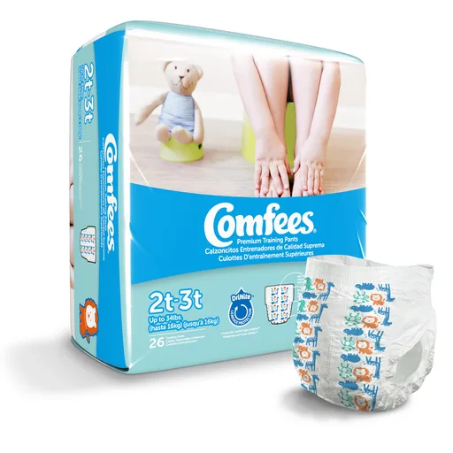 Attends Comfees Boy Training Pants Size 2T to 3T
