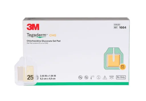 3M Tegaderm CHG Chlorhexidine Gluconate Gel Pad
