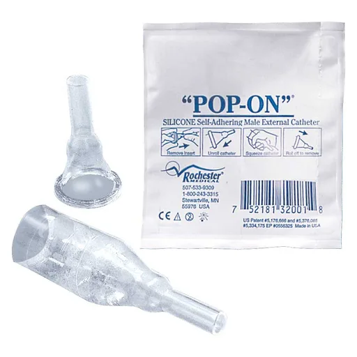 Pop-On Small 25mm Male External Catheter