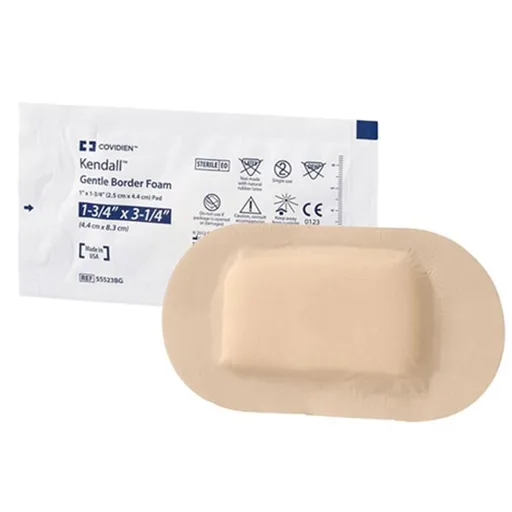 Kendall Border Foam Gentle Adhesion Dressing