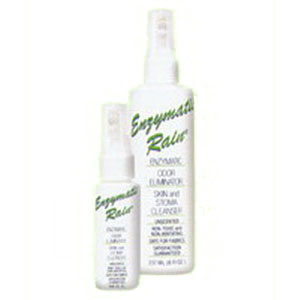 Enzymatic Rain Odor Eliminator Skin and Stoma Cleanser 8 oz, Unscented, Non-toxic and Non-irritating
