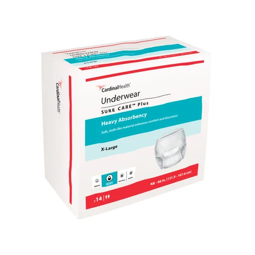 Cardinal Health Sure Care™ Plus Underwear - X-Large