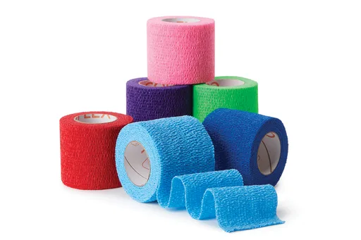 CoFlex® Bandage, 1" x 5 yds, Colorpack, Latex