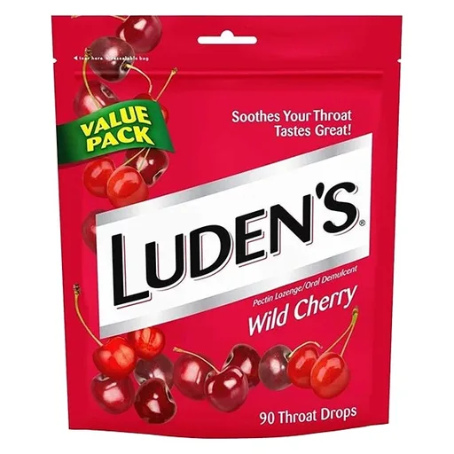Luden's Wild Cherry Throat Drops