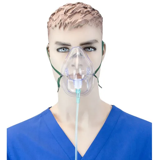 Dynarex Elongated Oxygen Mask with 7ft Tubing