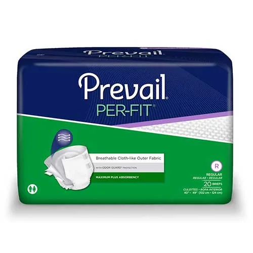 Prevail Per-Fit Adult Brief, Regular (40" to 49")