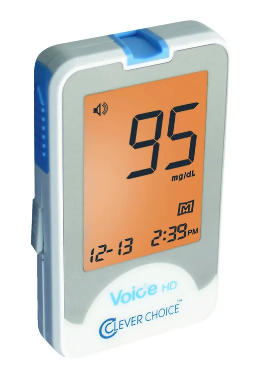 Clever Choice Voice HD Blood Glucose Monitor