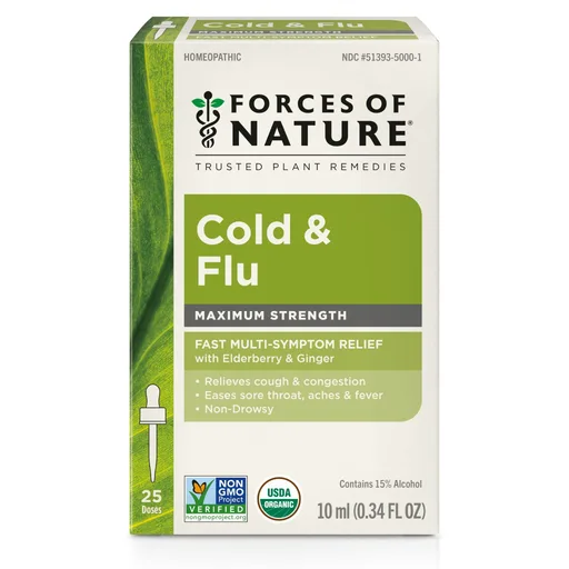 Forces of Nature Cold & Flu Relief Maximum Strength