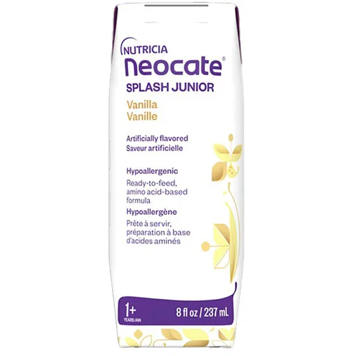 Neocate Splash Junior, Vanilla Flavored, 8 oz