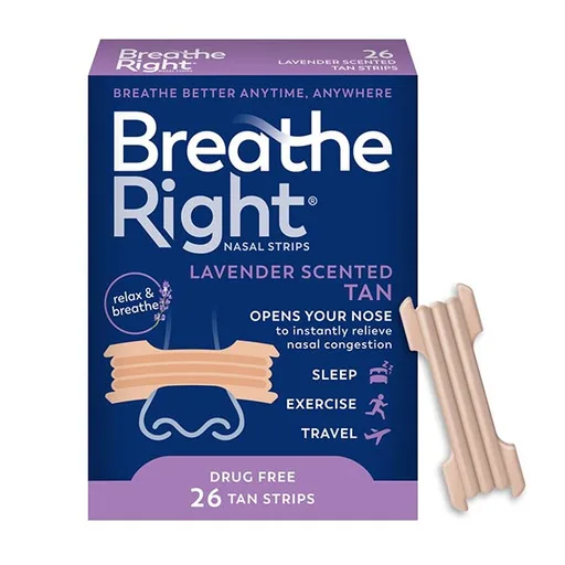 Breathe Right Lavender Scented Strips