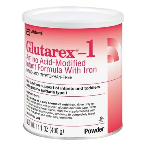 Abbott Glutarex -1 Supplemental Formula, Powder, Unflavored, Can, 14.1 oz